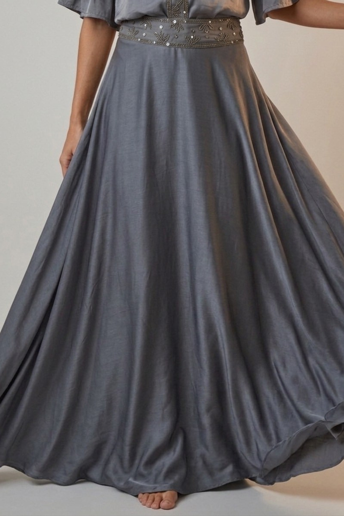 FALDA MEADOW SAMARA GRIS