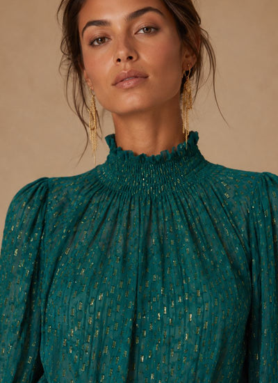 BLUSA CONVERSION TEAL