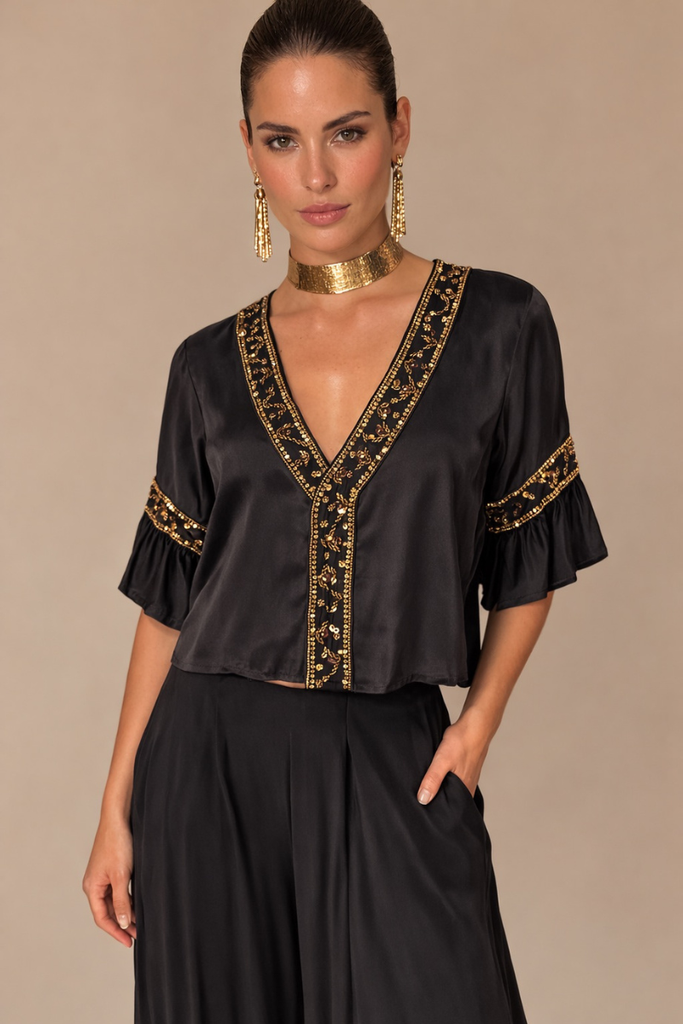 BLUSA SAMARA NEGRA