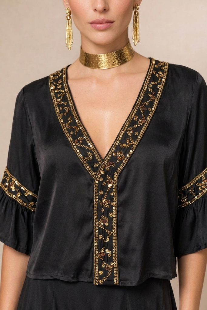 BLUSA SAMARA NEGRA