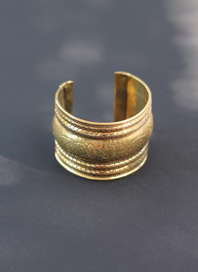 BRAZALETE BOLD STRIPE GOLD