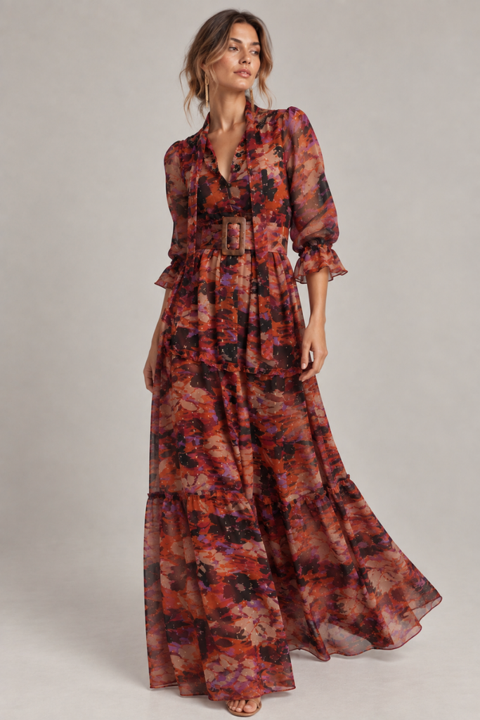 VESTIDO RELAX MAXI FLORAL