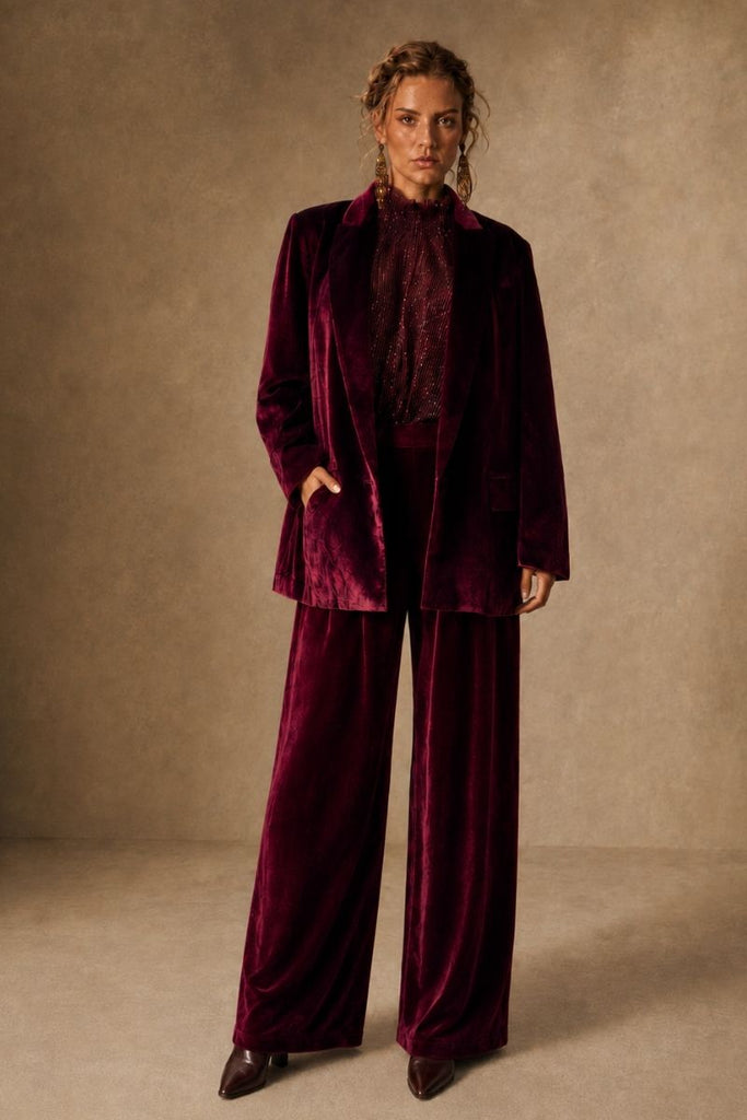PANTALON ATELIER MAGENTA