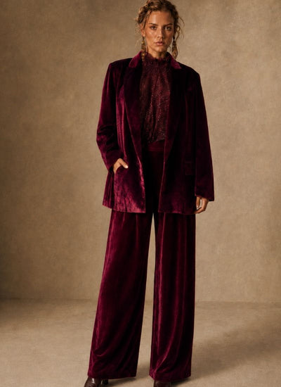 PANTALON ATELIER MAGENTA