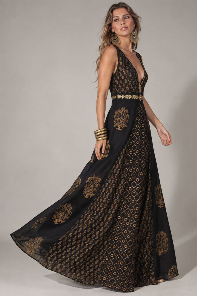 *PREVENTA* VESTIDO MAXI LILITH NEGRO