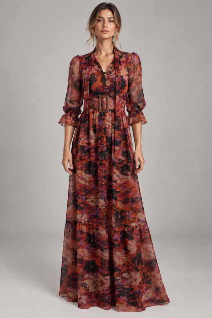 VESTIDO RELAX MAXI FLORAL