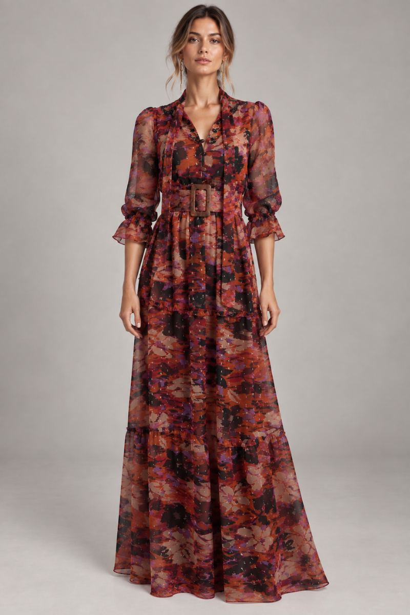 VESTIDO RELAX MAXI FLORAL