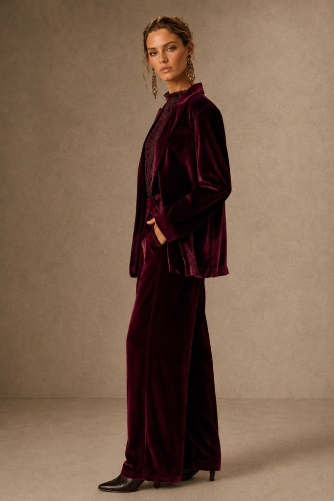 PANTALON ATELIER MAGENTA