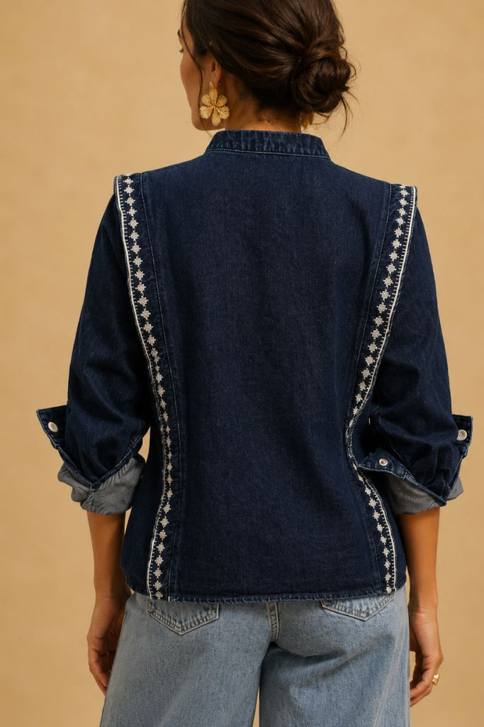 CHAQUETA STRONG DENIM AZUL