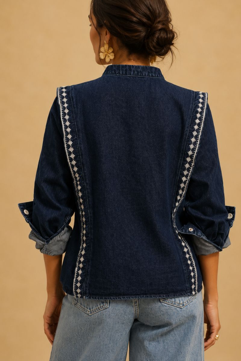 CHAQUETA STRONG DENIM AZUL