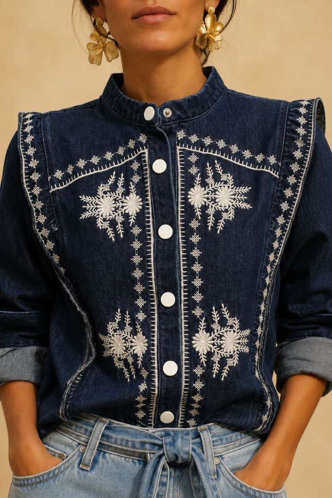 CHAQUETA STRONG DENIM AZUL