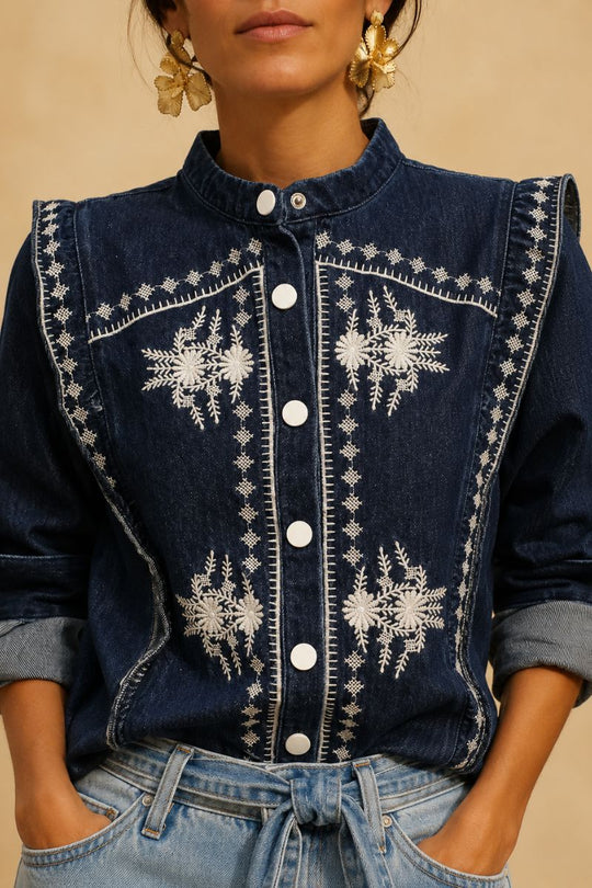 CHAQUETA STRONG DENIM AZUL