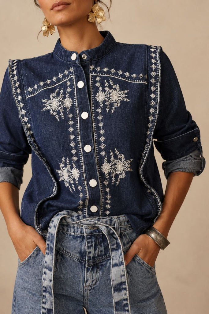 CHAQUETA STRONG DENIM AZUL