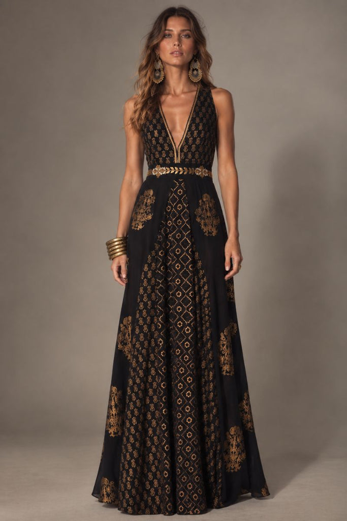 *PREVENTA* VESTIDO MAXI LILITH NEGRO