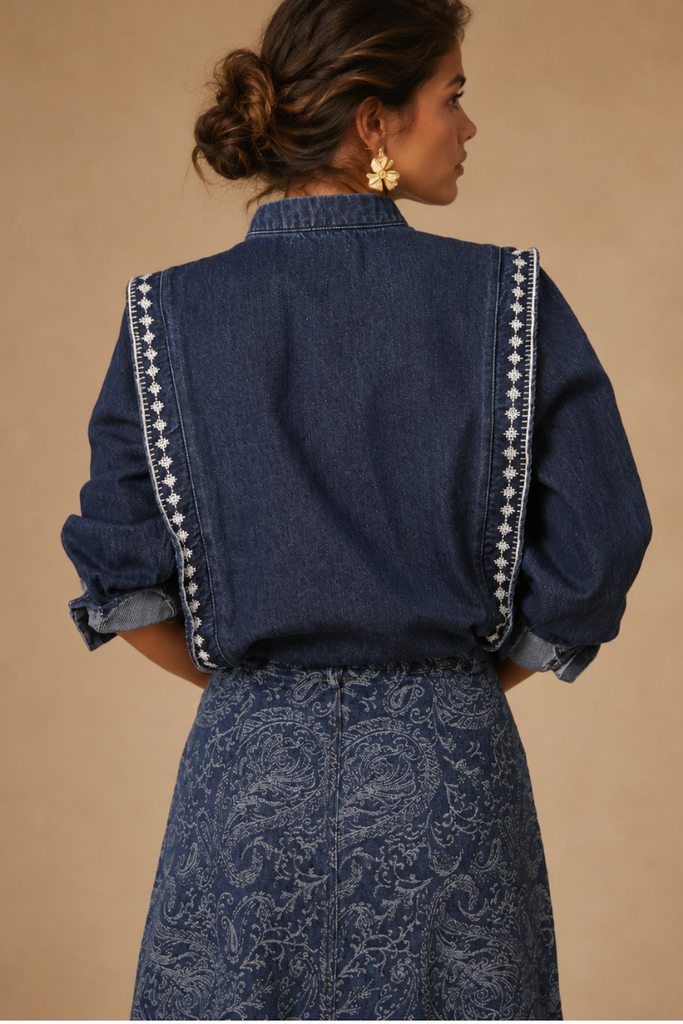 CHAQUETA STRONG DENIM AZUL