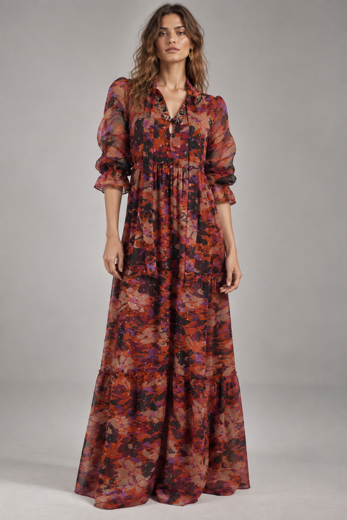 VESTIDO RELAX MAXI FLORAL