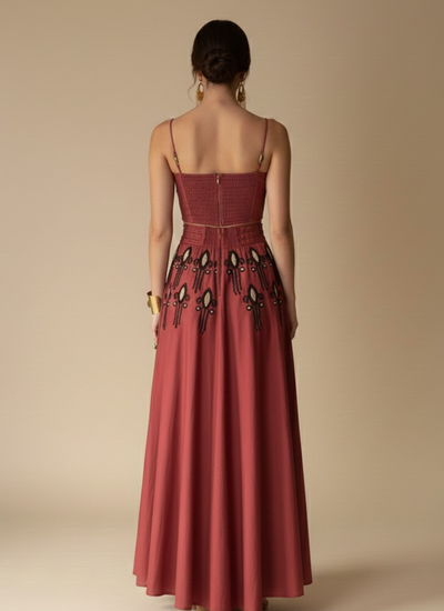 *PREVENTA* FALDA MAXI GREEK KETCHUP