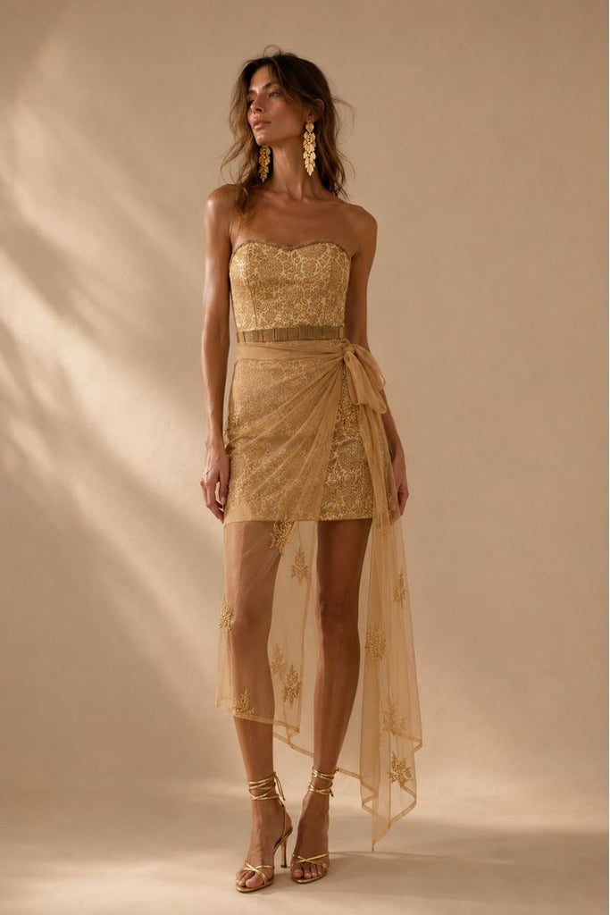 SET EARTH MOVEMENT GOLDEN BEIGE