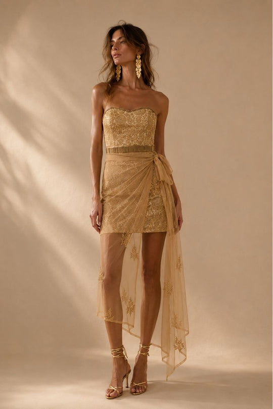SET EARTH MOVEMENT GOLDEN BEIGE