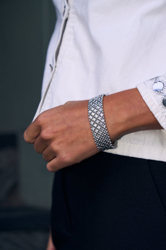 PULSERA CHAOS SILVER