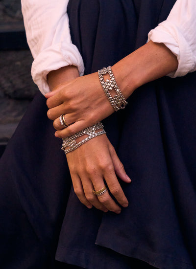 PULSERA STORM SILVER