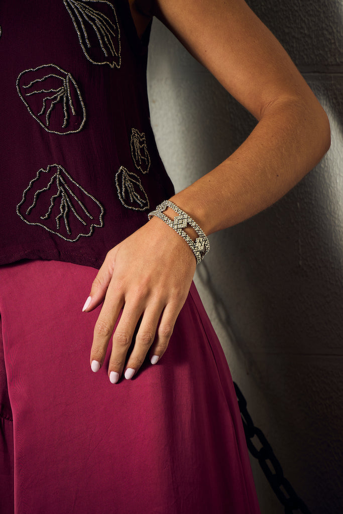 PULSERA STORM SILVER