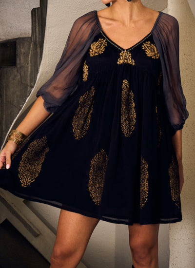VESTIDO MINI RYLEE BLACK