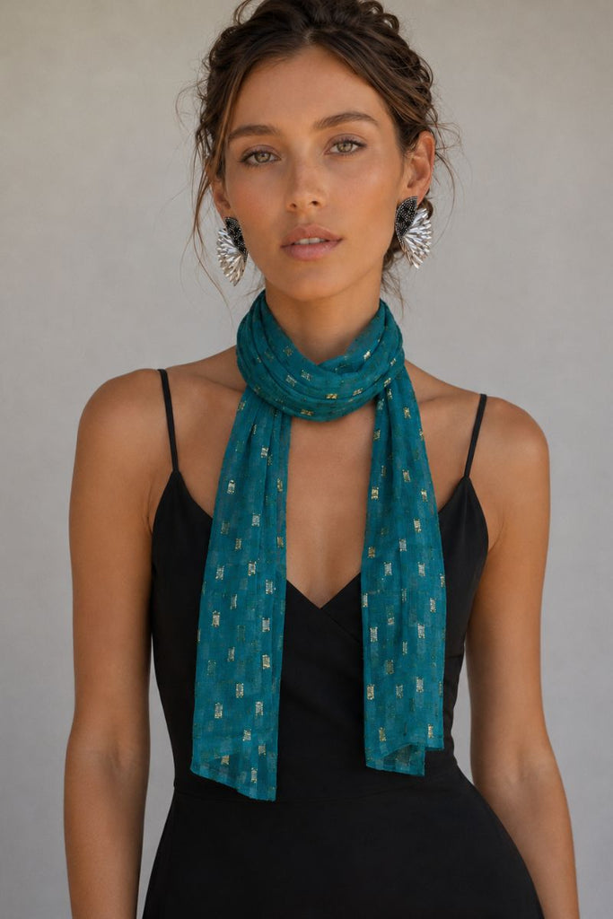 COLLAR ISMA TEAL