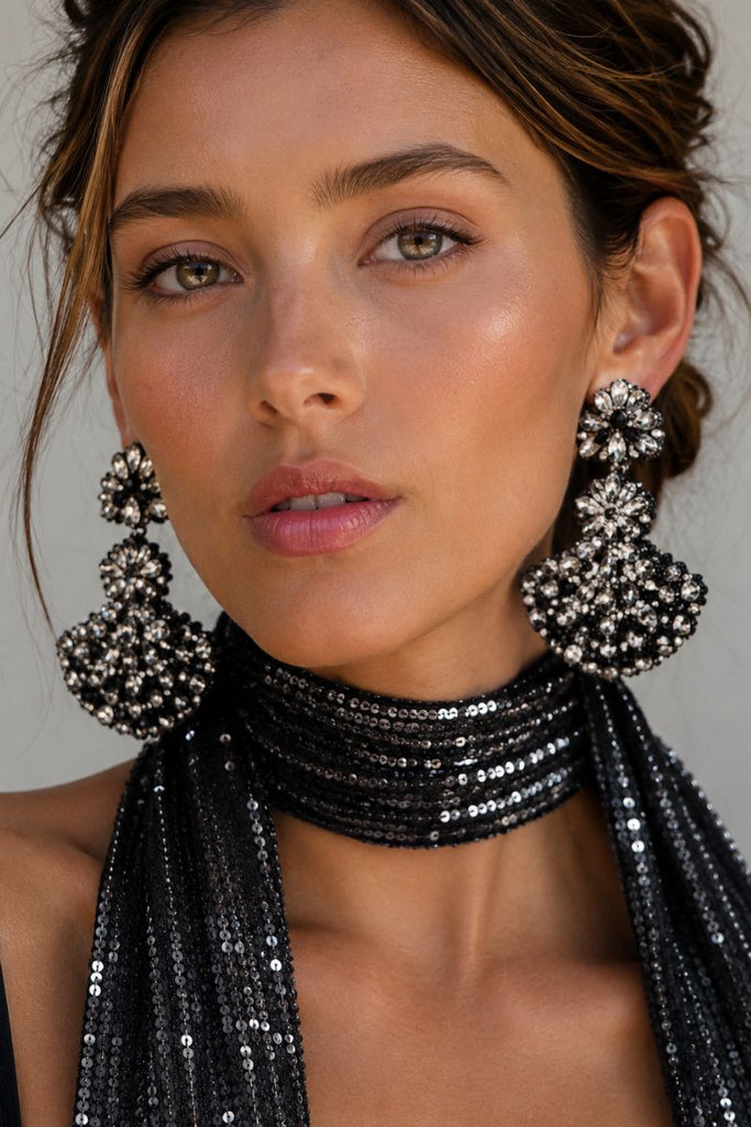 AROS SPARKLE PLATEADO