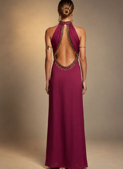 *PREVENTA* VESTIDO MAXI KAMYA MAGENTA