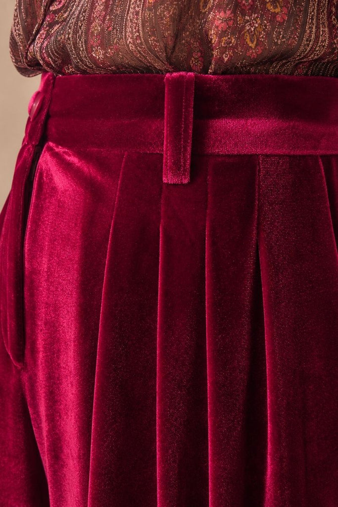 PANTALON ATELIER MAGENTA