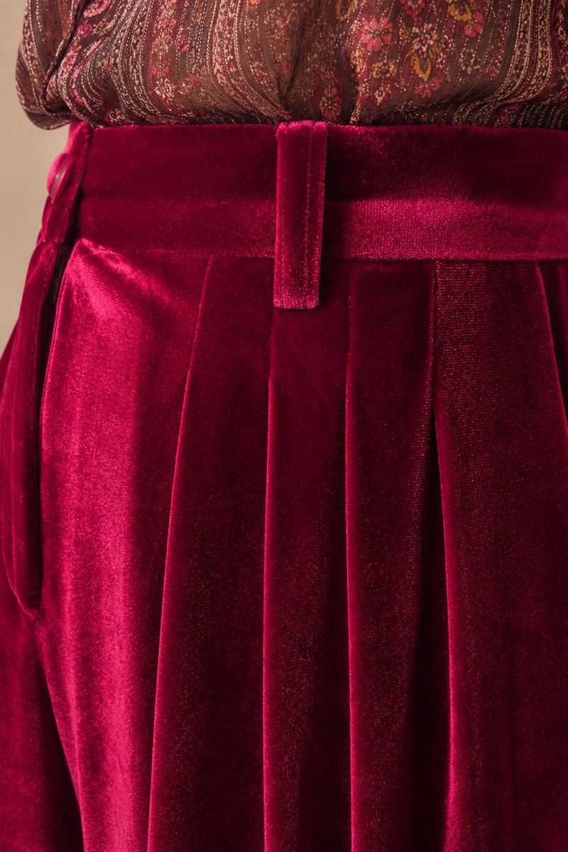 PANTALON ATELIER MAGENTA