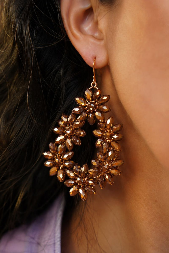 AROS FLORAL DORADO