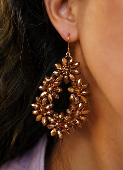 AROS FLORAL DORADO