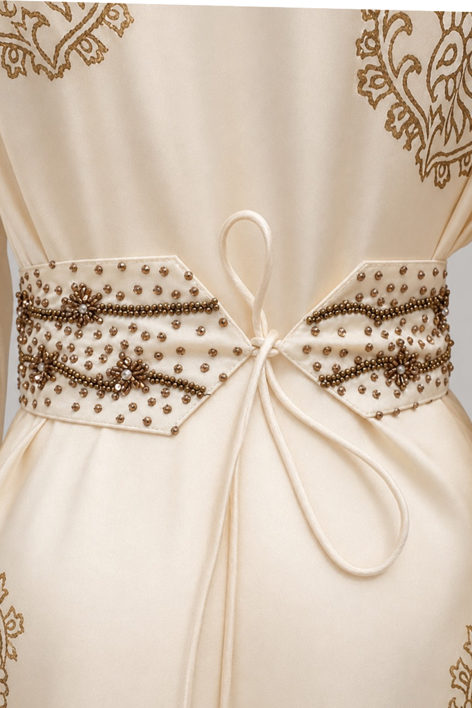 VESTIDO MAXI VALENTINA STAR BEIGE