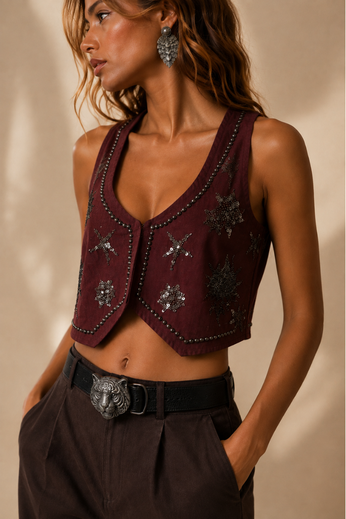 VEST COACHELLA MAGENTA