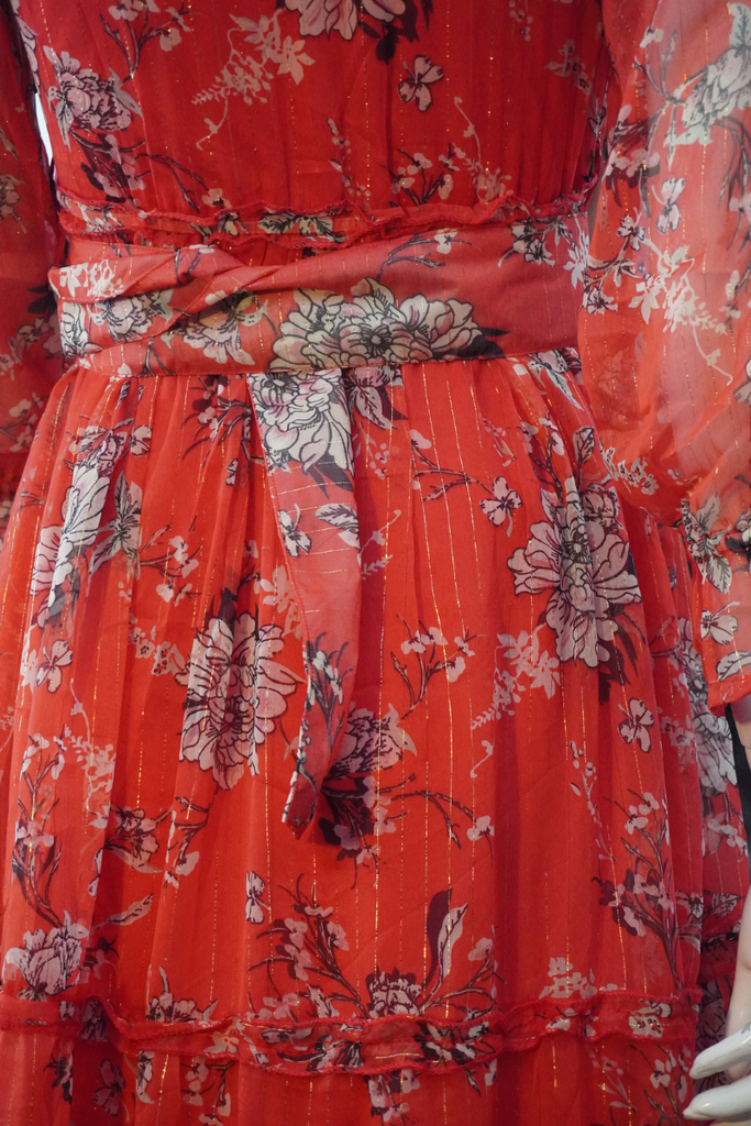 VESTIDO RELAX MAXI ROJO