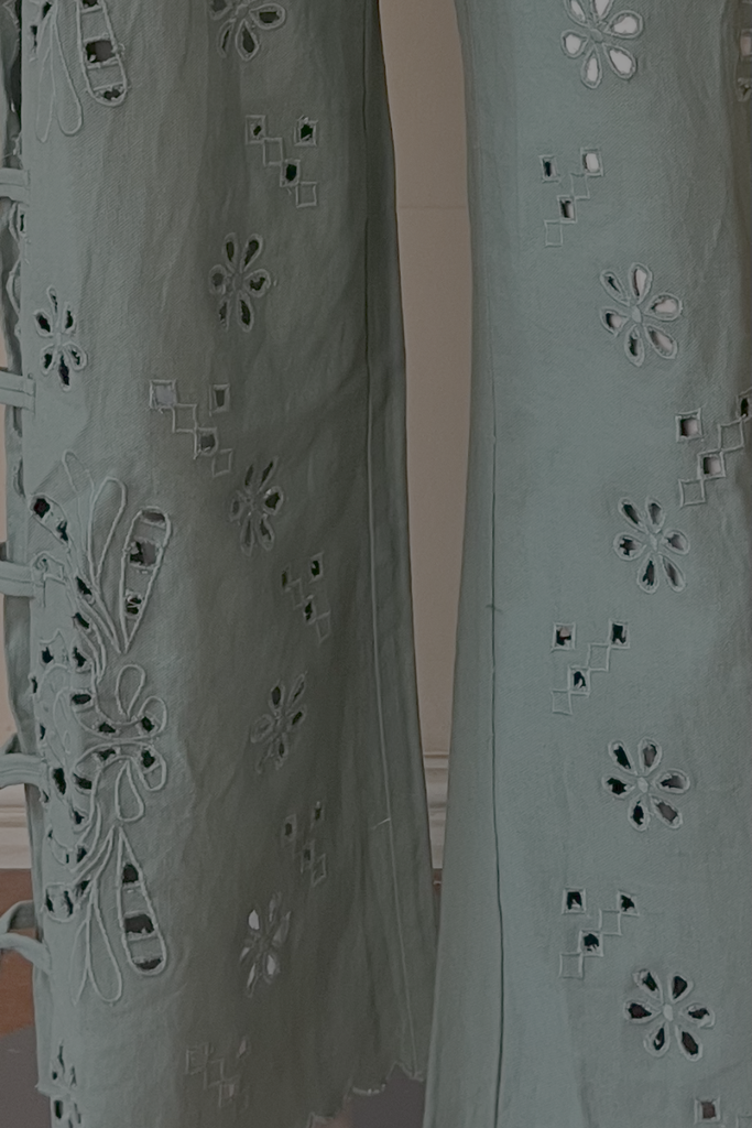 PANTALON ZAYA ANTIQUE GREEN