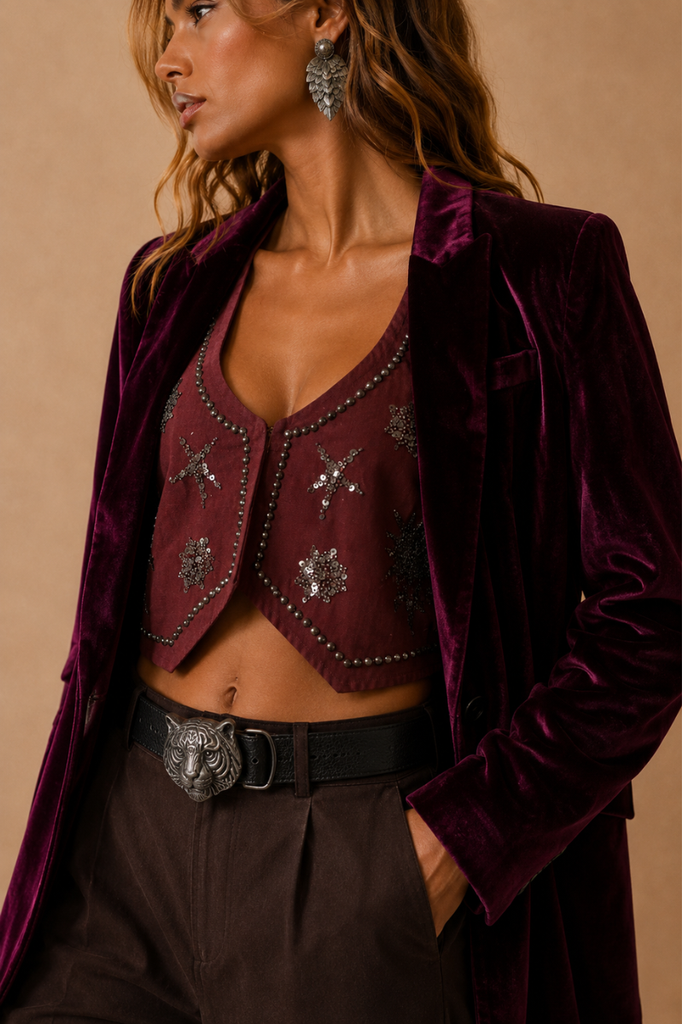VEST COACHELLA MAGENTA