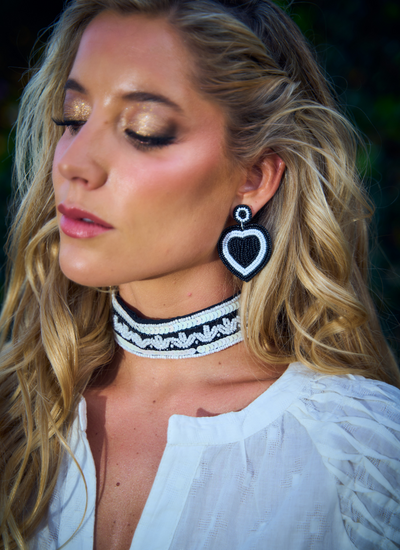 AROS HEART BLACK/WHITE