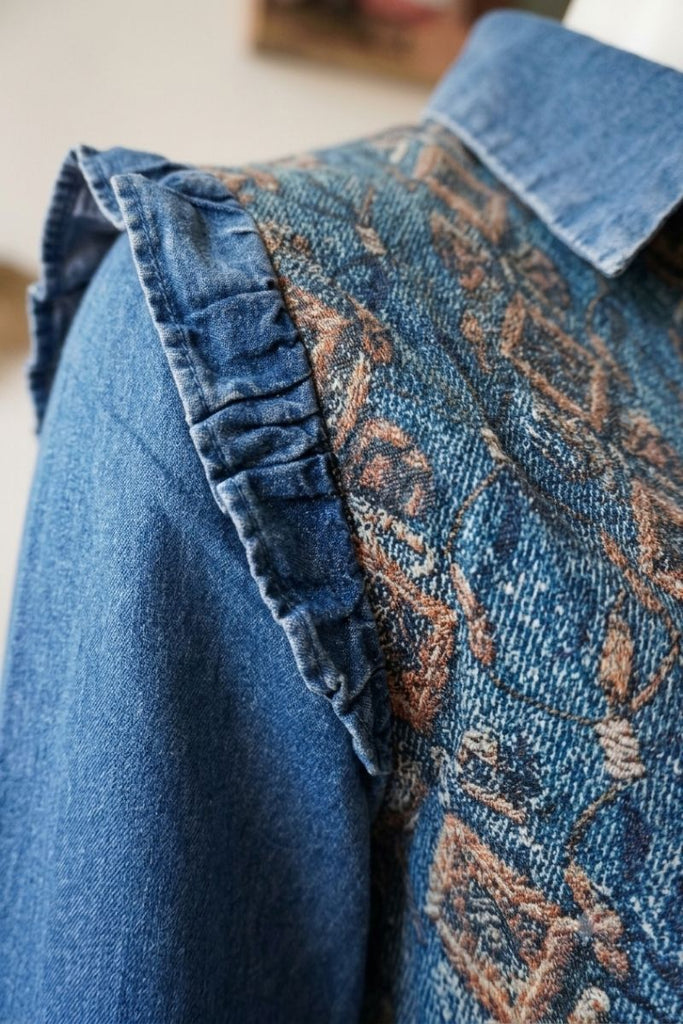 BLUSA VIBES AZUL