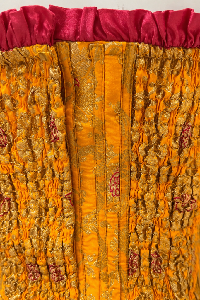 TOP ROYAL CORSET GOLDEN YELLOW