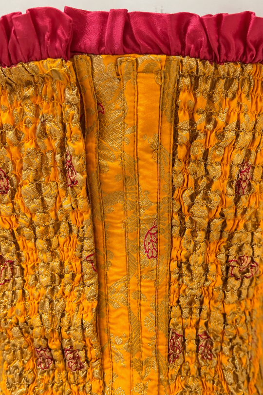 TOP ROYAL CORSET GOLDEN YELLOW