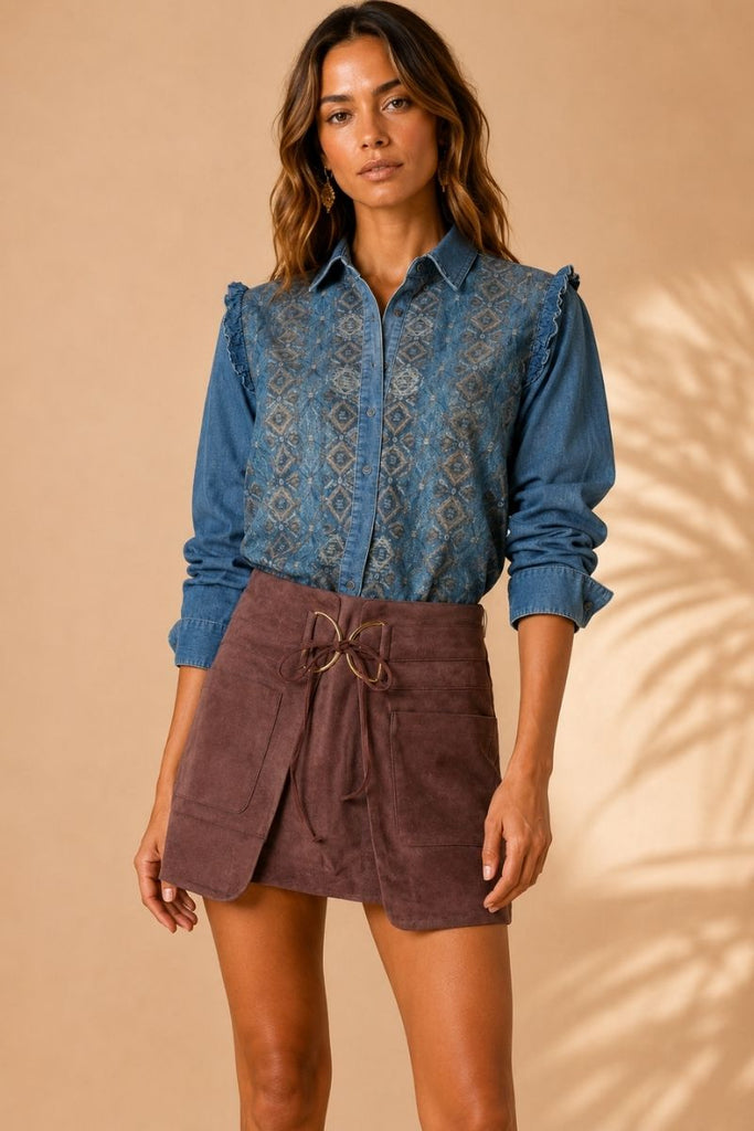 BLUSA VIBES AZUL