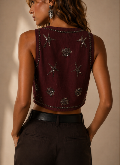 VEST COACHELLA MAGENTA