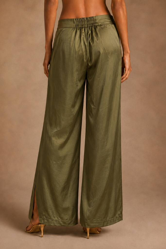 PANTALON WAVE SONG OLIVA