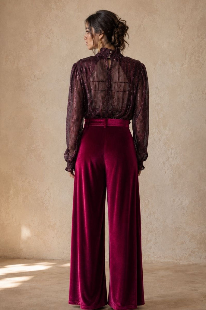 PANTALON ATELIER MAGENTA