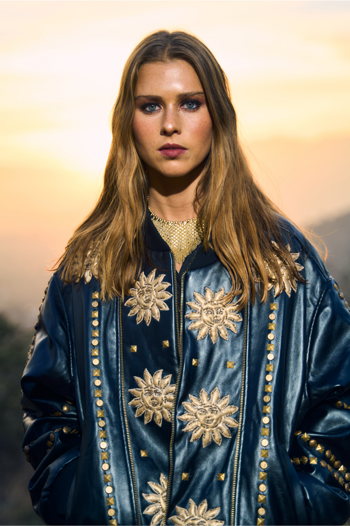 CHAQUETA BOMBER SUN BLACK