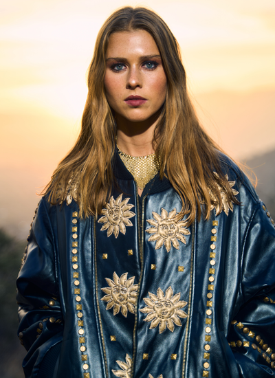 CHAQUETA BOMBER SUN BLACK