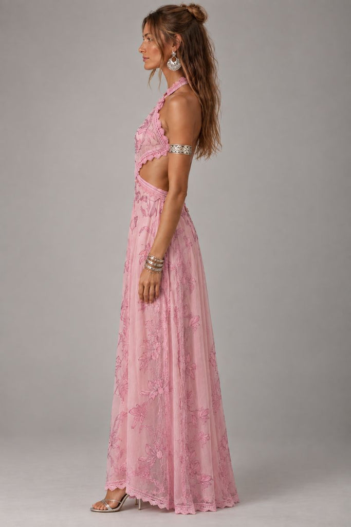 *PREVENTA* VESTIDO MAXI LOVE PASTEL LILA